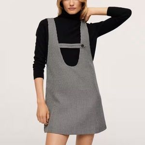 Mango check short Dress Size 4